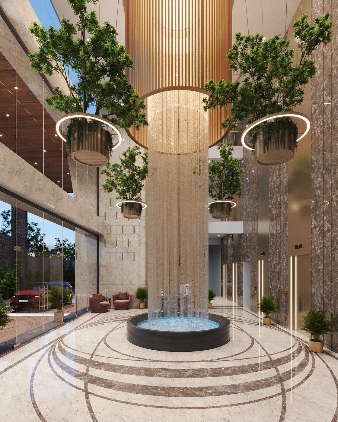 Centroid, Ambli — Lobby
