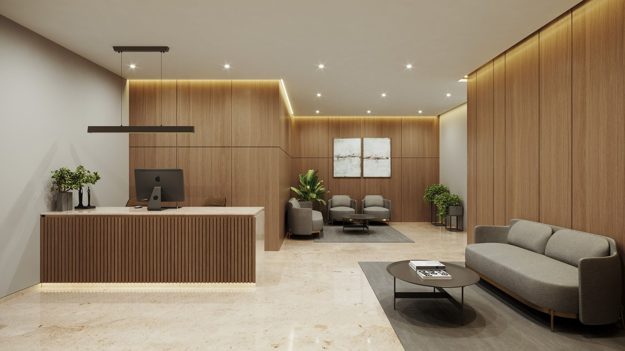 Mondeal Two, ISKCON — Lobby