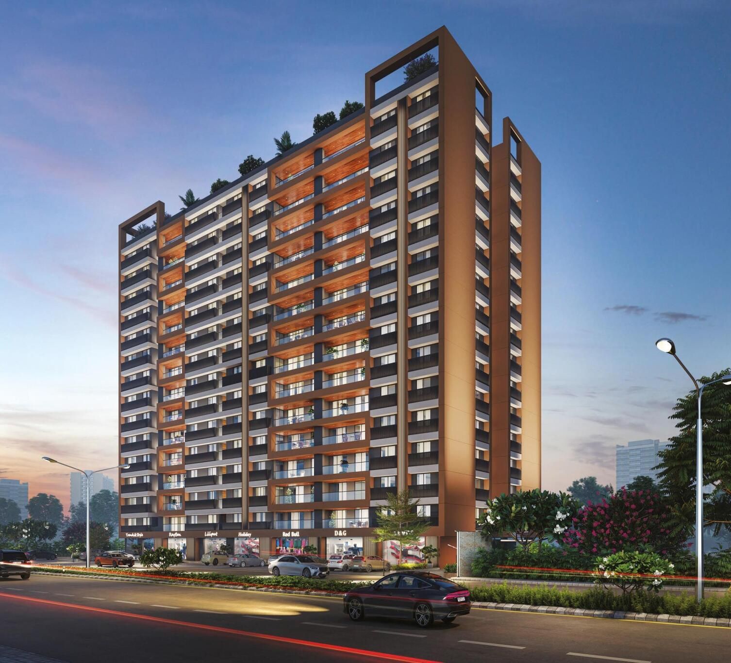 Status Altezza, Science City — Exterior