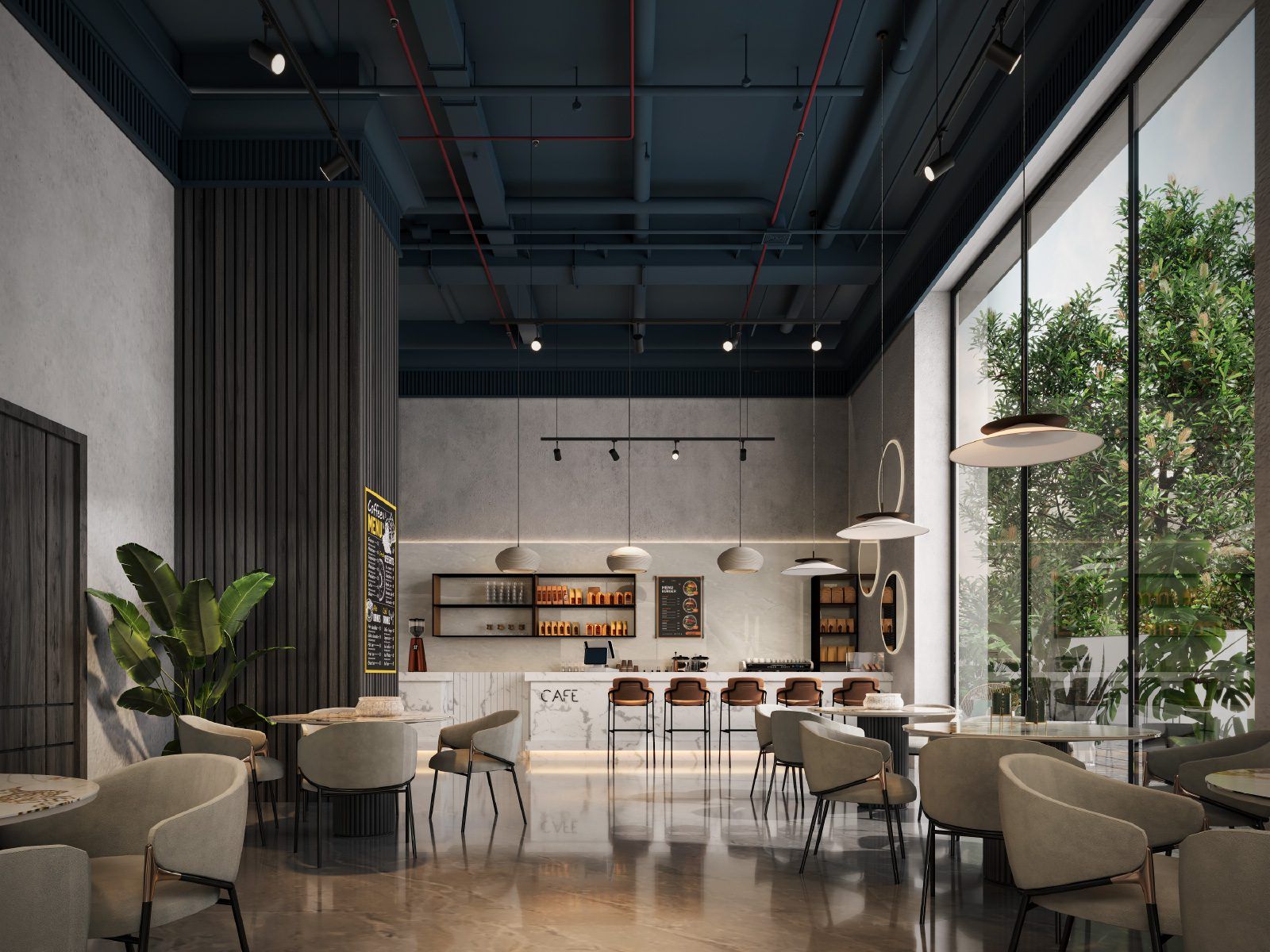 Times Marvel, Thaltej — Lobby