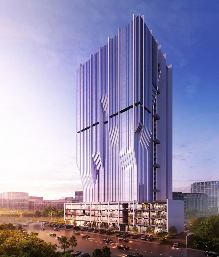 Tremont Tower 1, Gota — Exterior