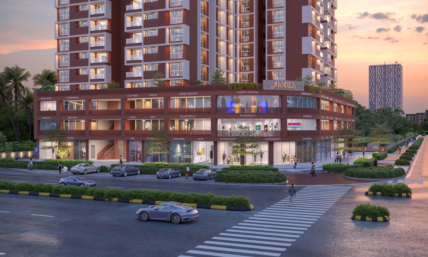Amora, Adani Shantigram — developer render