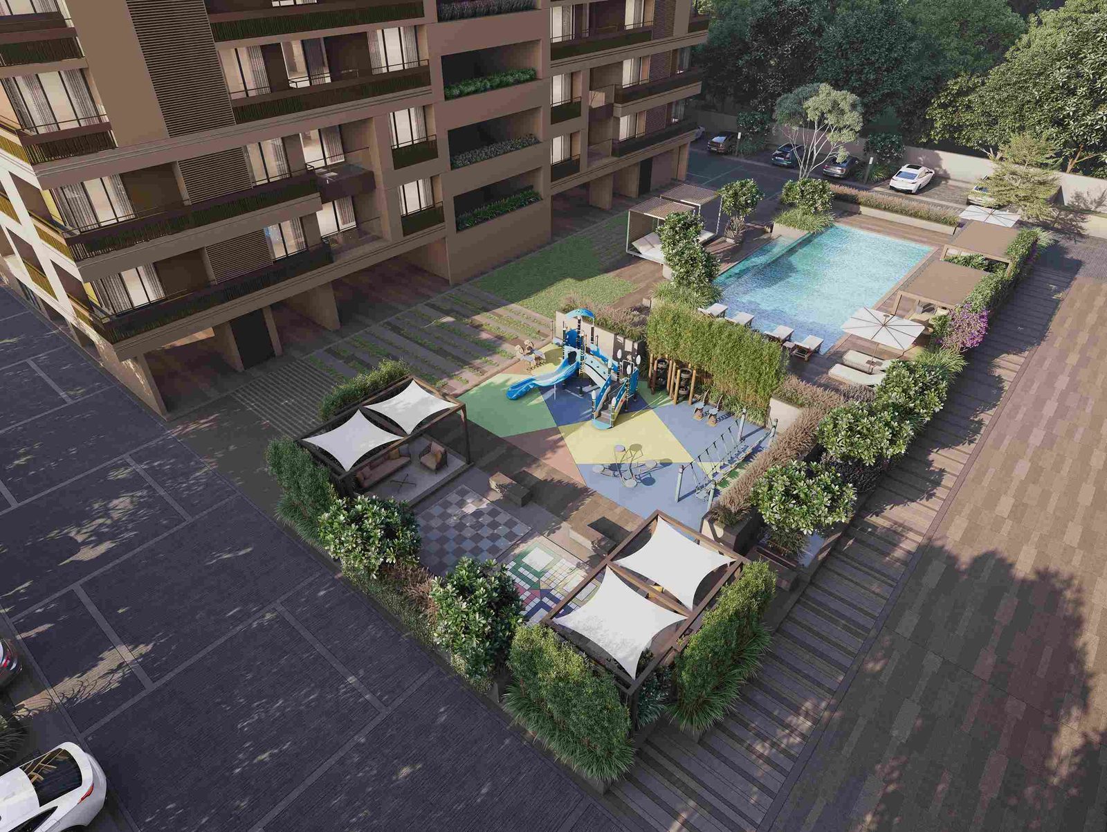 Greenfield, Adani Shantigram — Children’s Play Area (developer image)