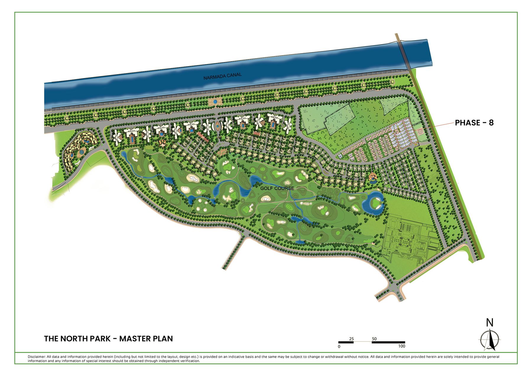 The North Park — Master layout