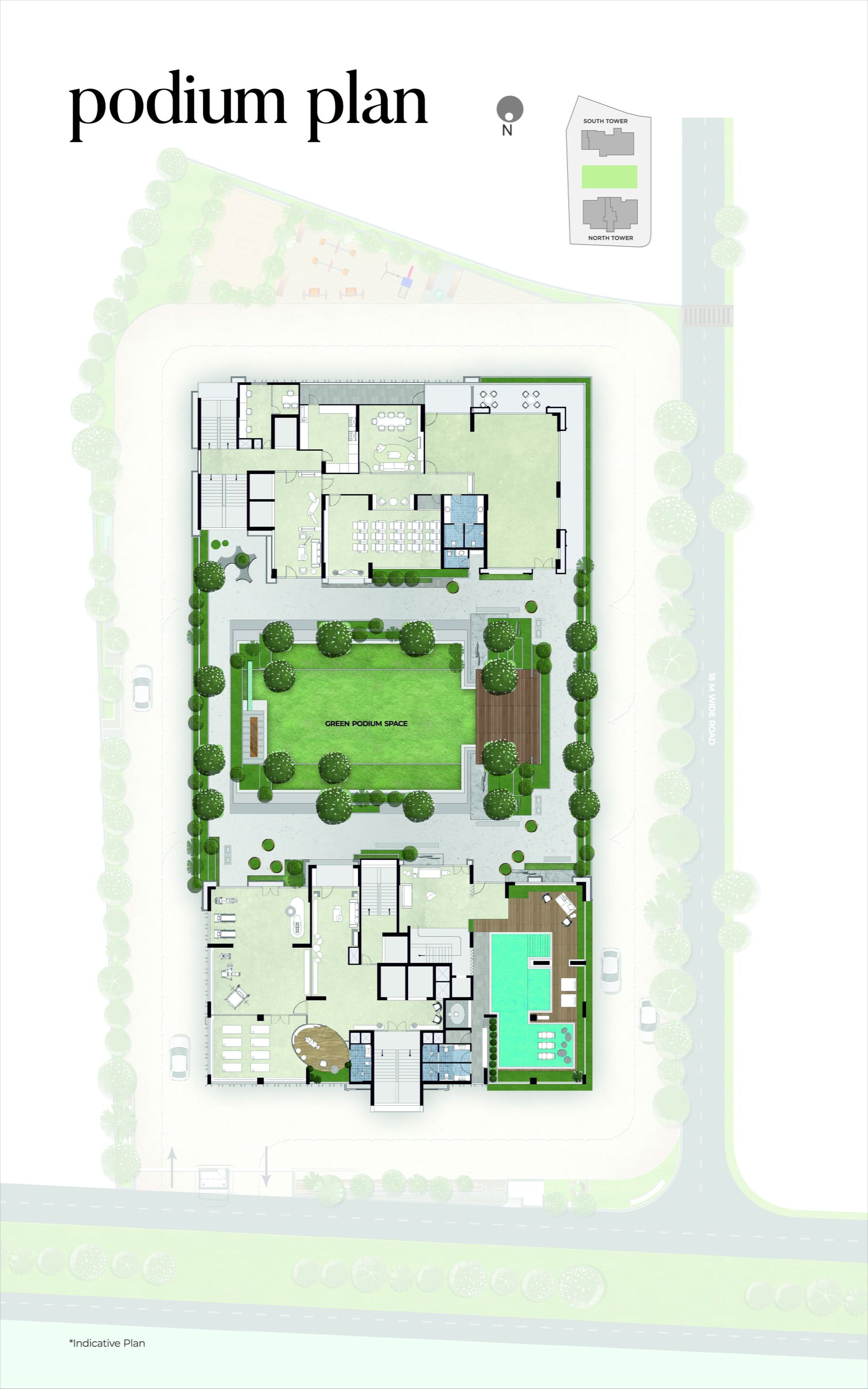 The Storeys Golf Coast — Master layout