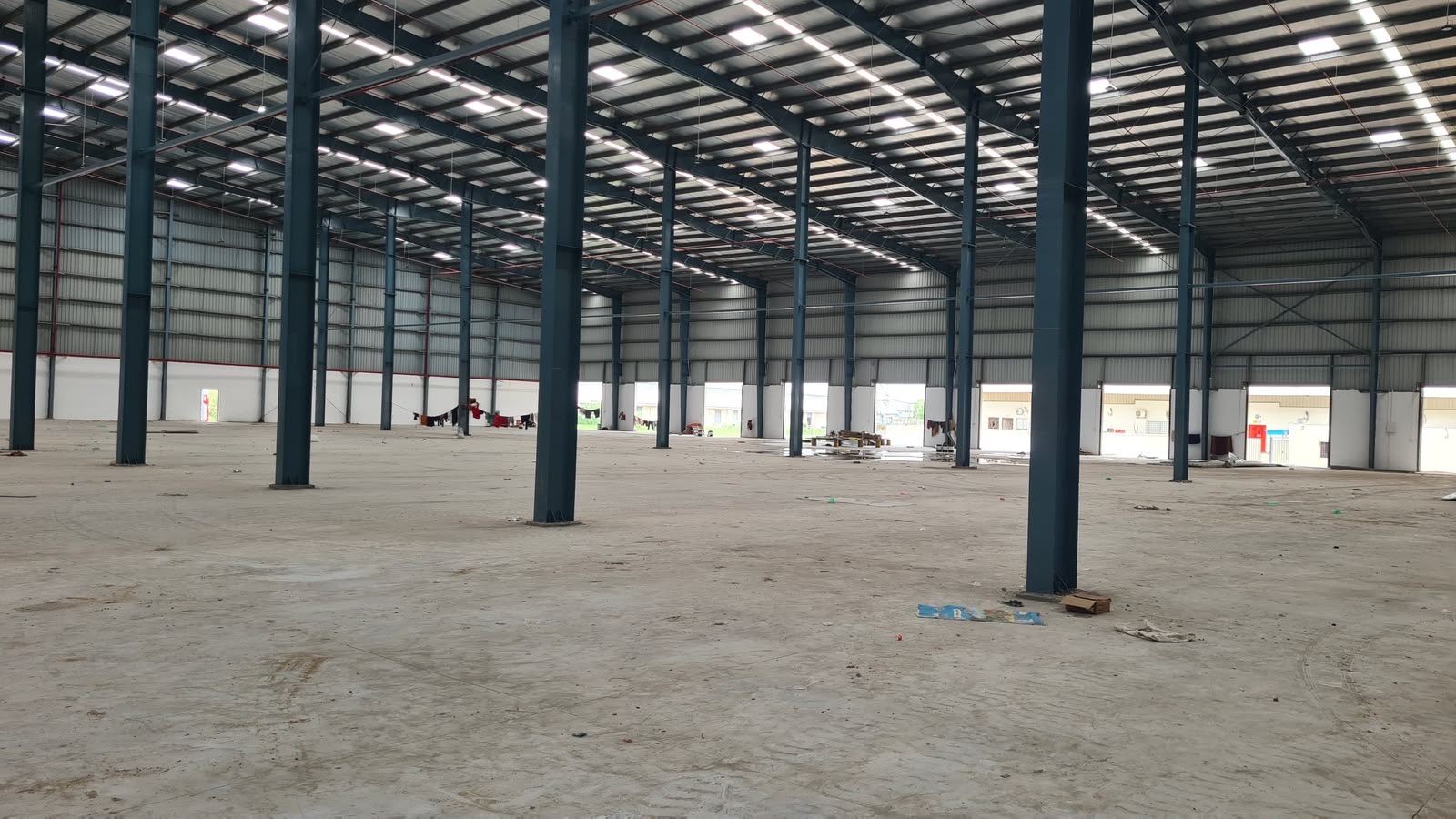 Warehouse in Hariyala, Ahmedabad — interior view