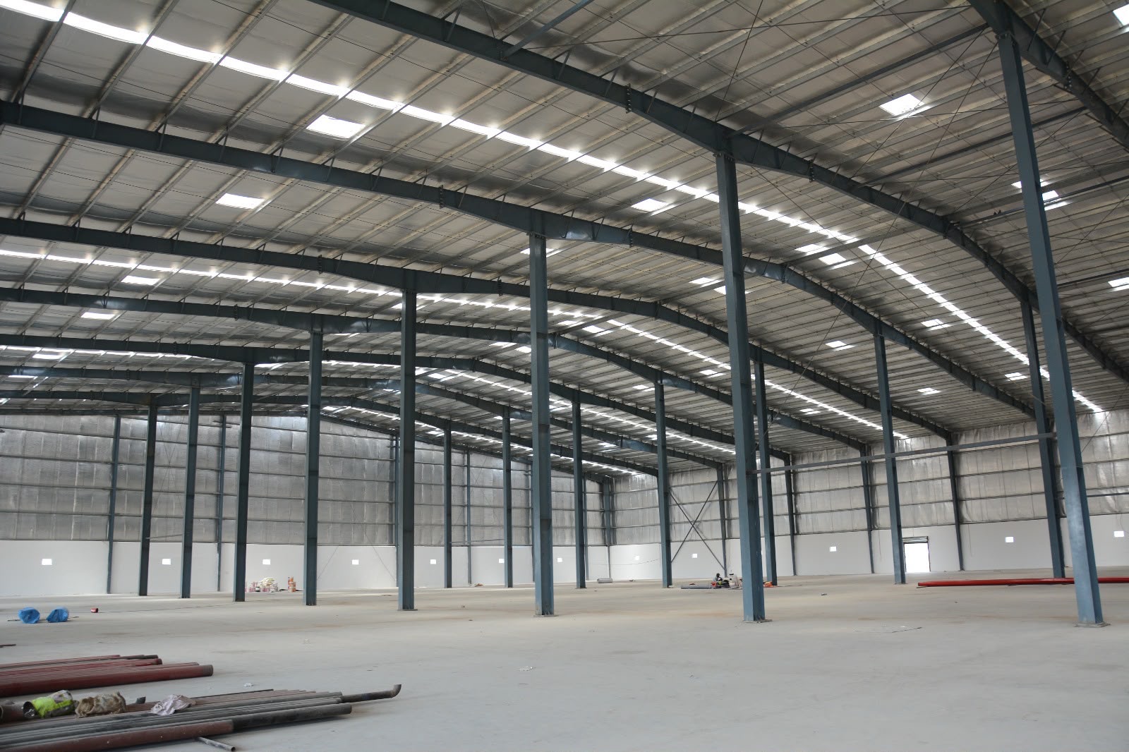 Warehouse in Indrad, Ahmedabad — interior view