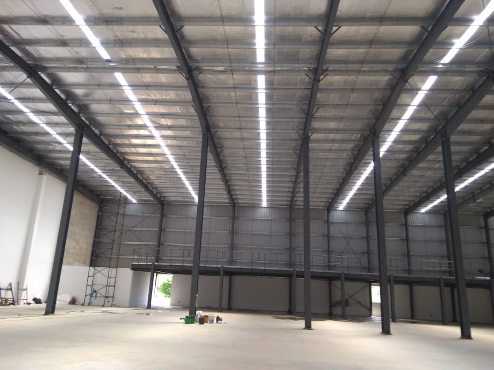 Warehouse in Sanand, Ahmedabad — interior view